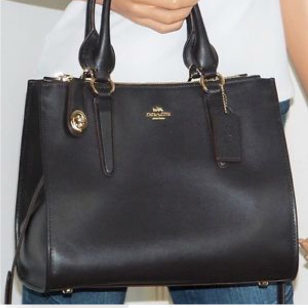 Coach Chocolate Brown Crosby Carry All Bag